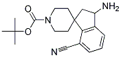 TERT-BUTYL 3-AMINO-7-CYANO-2,3-DIHYDROSPIRO[INDENE-1,4'-PIPERIDINE]-1'-CARBOXYLATE 结构式