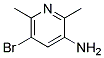 5-BROMO-2,6-DIMETHYL-PYRIDIN-3-YLAMINE 结构式