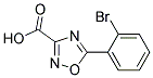 5-(2-BROMOPHENYL)-1,2,4-OXADIAZOLE-3-CARBOXYLIC ACID 结构式