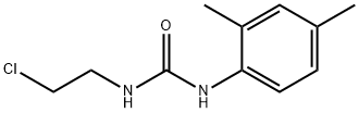 1-(2-氯乙基)-3-(2,4-二甲基苯基)脲 结构式