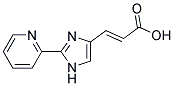 3-(2-PYRIDIN-2-YL-1H-IMIDAZOL-4-YL)-ACRYLIC ACID 结构式