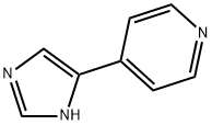 4-(1H-咪唑-4-基)吡啶 结构式
