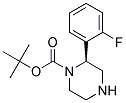 (S)-2-(2-FLUORO-PHENYL)-PIPERAZINE-1-CARBOXYLIC ACID TERT-BUTYL ESTER 结构式