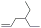 4-Ethyl-1-hexene 结构式