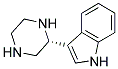 (R)-3-PIPERAZIN-2-YL-1H-INDOLE 结构式