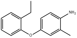 4-(2-ETHYLPHENOXY)-2-METHYLANILINE 结构式