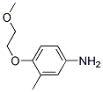 4-(2-METHOXYETHOXY)-3-METHYLANILINE 结构式