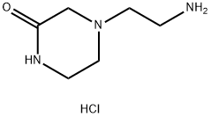 4-(2-AMINO-ETHYL)-PIPERAZIN-2-ONE DIHYDROCHLORIDE 结构式