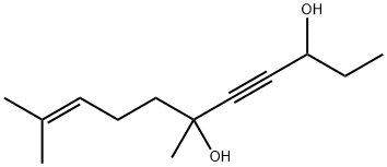 6,10-DIMETHYL-UNDEC-9-EN-4-YNE-3,6-DIOL 结构式