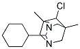 6-CHLORO-2-CYCLOHEXYL-5,7-DIMETHYL-1,3-DIAZATRICYCLO[3.3.1.1(3,7)]DECANE 结构式