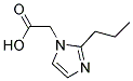 (2-PROPYL-IMIDAZOL-1-YL)-ACETIC ACID 结构式