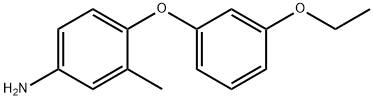 4-(3-ETHOXYPHENOXY)-3-METHYLANILINE 结构式