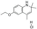 6-ETHOXY-2,2,4-TRIMETHYL-1,2-DIHYDROQUINOLINE HYDROCHLORIDE 结构式