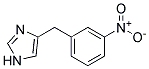 4-(3-NITRO-BENZYL)-1H-IMIDAZOLE 结构式