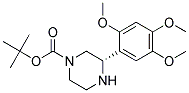 (S)-3-(2,4,5-TRIMETHOXY-PHENYL)-PIPERAZINE-1-CARBOXYLIC ACID TERT-BUTYL ESTER 结构式