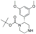(R)-2-(3,5-DIMETHOXY-PHENYL)-PIPERAZINE-1-CARBOXYLIC ACID TERT-BUTYL ESTER 结构式