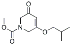 5-ISOBUTOXY-3-OXO-3,6-DIHYDRO-2H-PYRIDINE-1-CARBOXYLIC ACID METHYL ESTER 结构式