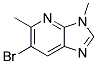 6-BROMO-3,5-DIMETHYL-3H-IMIDAZO[4,5-B]PYRIDINE 结构式
