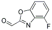 4-FLUOROBENZO[D]OXAZOLE-2-CARBALDEHYDE 结构式