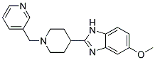 5-METHOXY-2-[1-(PYRIDIN-3-YLMETHYL)PIPERIDIN-4-YL]-1H-BENZIMIDAZOLE 结构式