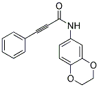 3-PHENYL-PROPYNOIC ACID (2,3-DIHYDRO-BENZO[1,4]DIOXIN-6-YL)-AMIDE 结构式