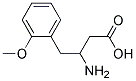 3-AMINO-4-(2-METHOXYPHENYL)BUTANOIC ACID 结构式