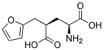 (2S,4R)-2-AMINO-4-FURAN-2-YLMETHYL-PENTANEDIOIC ACID 结构式