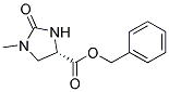 (S)-1-METHYL-2-OXO-IMIDAZOLIDINE-4-CARBOXYLIC ACID BENZYL ESTER 结构式