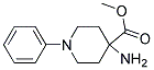 METHYL 4-AMINO-1-PHENYLPIPERIDINE-4-CARBOXYLATE 结构式