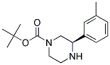 (R)-3-M-TOLYL-PIPERAZINE-1-CARBOXYLIC ACID TERT-BUTYL ESTER 结构式