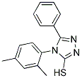 4-(2,4-Dimethylphenyl)-5-phenyl-4H-1,2,4-triazole-3-thiol 结构式
