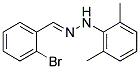 N-(2-BROMO-BENZYLIDENE)-N'-(2,6-DI-METHYL-PHENYL)-HYDRAZINE 结构式