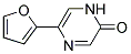 5-FURAN-2-YL-1H-PYRAZIN-2-ONE 结构式