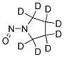 N-亚硝基吡咯烷-D8 结构式