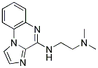 N'-IMIDAZO[1,2-A]QUINOXALIN-4-YL-N,N-DIMETHYLETHANE-1,2-DIAMINE 结构式