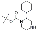 (R)-2-CYCLOHEXYL-PIPERAZINE-1-CARBOXYLIC ACID TERT-BUTYL ESTER 结构式