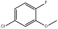 5-氯-2-氟苯甲醚 结构式