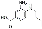 3-AMINO-4-BUTYLAMINO-BENZOIC ACID 结构式