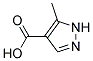 5-甲基-1H-吡唑-4-羧酸 结构式