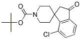 TERT-BUTYL 7-CHLORO-3-OXO-2,3-DIHYDROSPIRO[INDENE-1,4'-PIPERIDINE]-1'-CARBOXYLATE 结构式