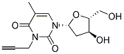 3-(2-PROPYN-1-YL)THYMIDINE 结构式