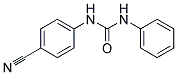 N-(4-CYANOPHENYL)-N'-PHENYLUREA 结构式