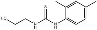 1-(2-HYDROXYETHYL)-3-(2,4-XYLYL)-2-THIOUREA 结构式