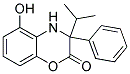 5-Hydroxy-3-isopropyl-3-phenyl-3,4-dihydro-benzo[1,4]oxazin-2-one 结构式