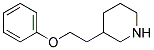 3-(2-PHENOXYETHYL)PIPERIDINE 结构式