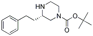(S)-3-PHENETHYL-PIPERAZINE-1-CARBOXYLIC ACID TERT-BUTYL ESTER 结构式