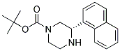 (S)-3-NAPHTHALEN-1-YL-PIPERAZINE-1-CARBOXYLIC ACID TERT-BUTYL ESTER 结构式