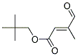 (E)-3-Methyl-4-oxo-but-2-enoic acid 2,2-dimethyl-propyl ester 结构式