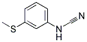 3-METHYLSULFANYL-PHENYL-CYANAMIDE 结构式