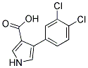 4-(3,4-DICHLOROPHENYL)-1H-PYRROLE-3-CARBOXYLIC ACID 结构式